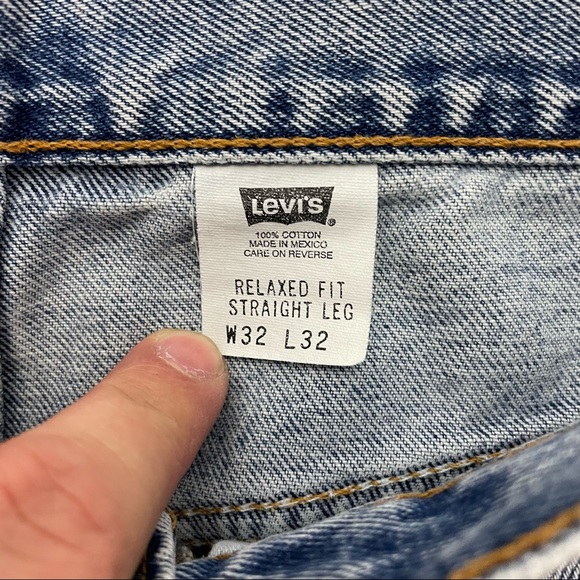 Vintage Levi’s 512 High Waist wedgie fit Jeans Long Inseam - Picture 8 of 9